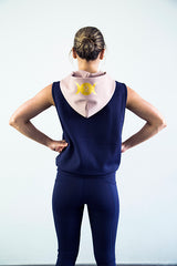 navy workout hoodies